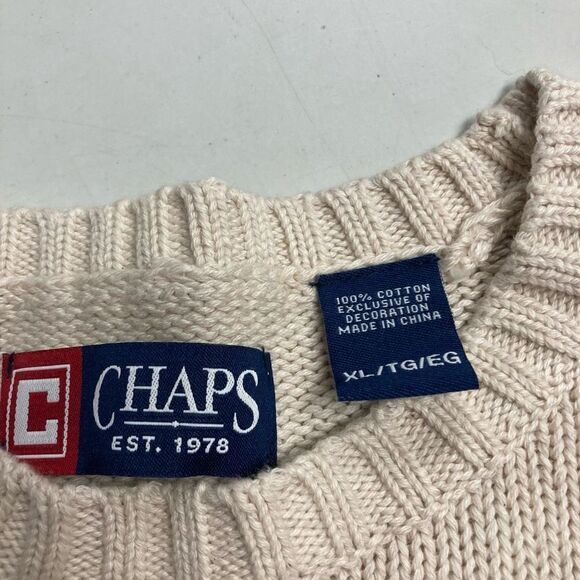 CHAPS Ralph Lauren Men’s XL/TG/EG Sweater - Picture 3 of 9